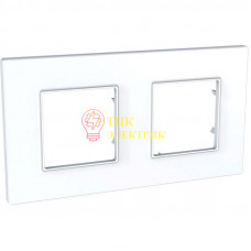 Рамка 2-м Unica quadro бел. MGU2.704.18