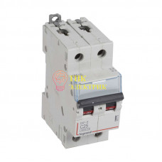 Выключатель автоматический 2п C 25А 6кА DX3-E 407279