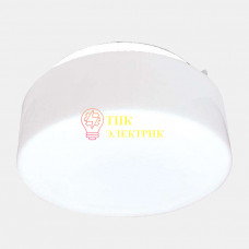 Светильник НПО 22-2х60-210 "Таблетка" d260 2х60Вт E27 IP20 опал 1005150220