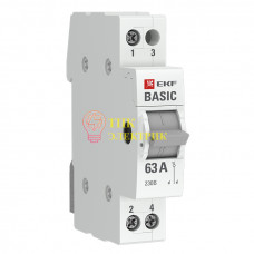 Переключатель трехпозиционный 1п 16А Basic tps-1-16