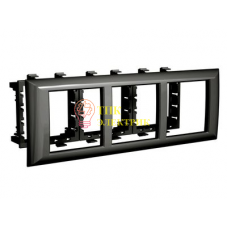 Рамка-суппорт 6мод. Avanti для In-liner Front черн. 4402916