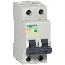 Выключатель автоматический 2п C 50А 4.5кА EASY 9 EZ9F34250
