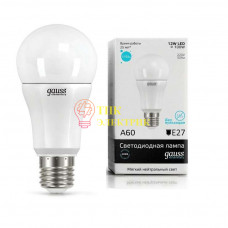 Лампа светодиодная LED Elementary A60 12Вт E27 4100К 1/10/40 23222
