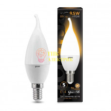 Лампа светодиодная Led Candle tailed E14 9.5Вт 3000К 104101110