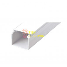 Кабель-канал 60х60 L2000 пластик с двойным замком КК-19060060-024