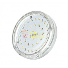 Лампа светодиодная PLED-ECO-GX53 6Вт таблетка 3000К CLEAR тепл. бел. GX53 510лм 230В 4897062851970