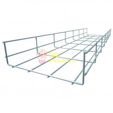 Лоток проволочный 300х60 L3000 сталь 4мм PL60х300х4.0 оцинк. КМ LO0663