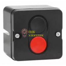 Пост кноп. ПКЕ-612/2 "Пуск-стоп" 1 черн. 1 красн. ПКЕ-612/2.1Ч.1К