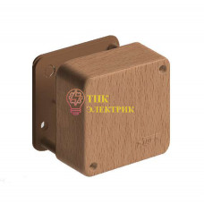 Коробка распр. ОП 79х79х32 бук (светл. основа) IP40 65004-38М Коробка распр. ОП 79х79х32 бук (светл. основа) IP40 65004-38М