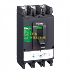Выключатель автоматический 3п 630F Compact CVS 630А 36кА LV563505
