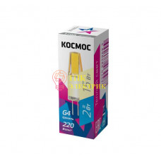 Лампа светодиодная LED 2Вт 220В G4 3000К LksmLED2wJCG4220v30 Лампа светодиодная LED 2Вт 220В G4 3000К LksmLED2wJCG4220v30