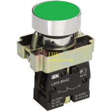 Кнопка LAY5-BA31 без подсветки зел. 1з BBT60-BA-K06 Кнопка LAY5-BA31 без подсветки зел. 1з BBT60-BA-K06