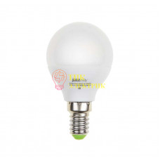 Лампа светодиодная PLED-ECO-G45 5Вт шар 3000К тепл. бел. E14 400лм 220-240В 4690601036896