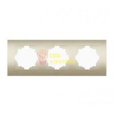 Рамка 3-м Cosmo титаниум 612-011400-227