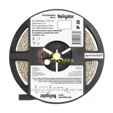 Лента светодиодная 71 766 NLS-5050CW30-7.2-IP20-12V R5 7.2Вт/м (уп.5м) 71766