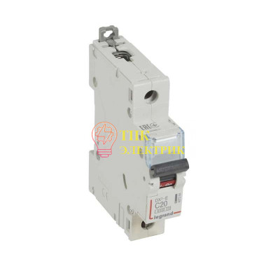 Выключатель автоматический 1п C 20А 6кА DX3-E 407264