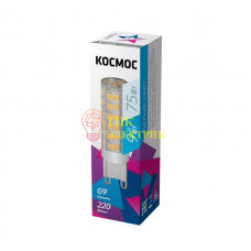 Лампа светодиодная LED 9Вт 220В G9 4500К LksmLED9WG9C4500pc Лампа светодиодная LED 9Вт 220В G9 4500К LksmLED9WG9C4500pc
