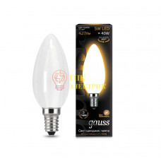 Лампа светодиодная Filament Свеча E14 5Вт 2700К OPAL 103201105