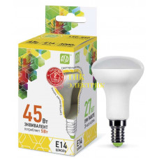 Лампа светодиодная LED-R50-standard 5Вт 3000К тепл. бел. E14 450лм 160-260В 4690612001531