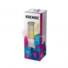 Лампа светодиодная LED 3Вт 220В G9 3000К LksmLED3WG9C3000pc Лампа светодиодная LED 3Вт 220В G9 3000К LksmLED3WG9C3000pc