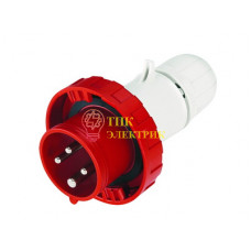 Вилка эл. каб. 63А 3P+E+N 400В IP67 DIS2186337