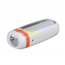 Фонарь KA10S 2в1 10SMD+1W аккум. 4В900мА.ч ЗУ 220В карт. уп. (10/40/1200) Б0025642