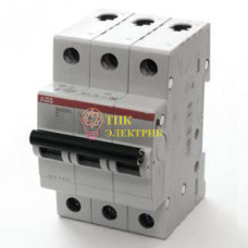 Выключатель автоматический 3п C 63А 4.5кА SH203L 2CDS243001R0634