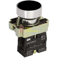 Кнопка LAY5-BA21 без подсветки черн. 1з BBT60-BA-K02 Кнопка LAY5-BA21 без подсветки черн. 1з BBT60-BA-K02
