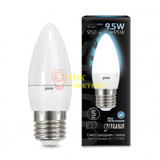 Лампа светодиодная Led Candle E27 9.5Вт 4100К 103102210