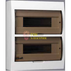 Корпус пластиковый навес. 24мод. IP41 ЩРН-П-24 31013DEK