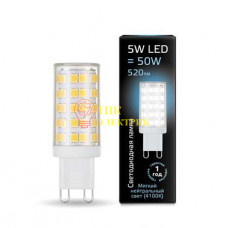 Лампа светодиодная LED G9 5Вт AC185-265В 4100К керамика 107309205 Лампа светодиодная LED G9 5Вт AC185-265В 4100К керамика 107309205