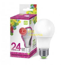 Лампа светодиодная LED-A60-standard 24Вт грушевидная 230В E27 6500К 2160Лм 4690612014289