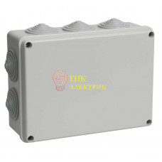 Коробка распр. ОП 190х140х70мм КМ41244 IP55 RAL7035 (10 гермовводов) UKO11-190-140-070-K41-55 Коробка распр. ОП 190х140х70мм КМ41244 IP55 RAL7035 (10 гермовводов) UKO11-190-140-070-K41-55