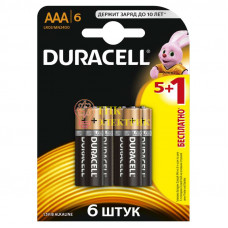 Элемент питания алкалиновый LR03-6BL BASIC (блист.6шт) Б0014858