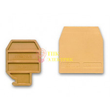 Изолятор торц. HMT.4/PT/GR сер. для клемм HMM.4 / HTE.4 ZHM251GR
