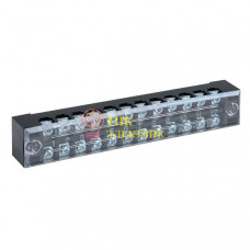 Клеммный блок TB-1512 до 1.5кв.мм 15А 12 клеммных пар