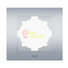 Рамка 1-м Cosmo алюм. 612-011000-271