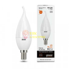 Лампа светодиодная LED Elementary Candle Tailed E14 8Вт 2700К 34118