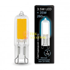Лампа светодиодная LED G9 AC220-240В 3.5Вт 4100К Glass 107809203 Лампа светодиодная LED G9 AC220-240В 3.5Вт 4100К Glass 107809203