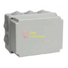 Коробка распр. ОП 190х140х120мм IP44 КМ 41245 (10 каб.ввод.) UKO10-190-140-120-K41-44 Коробка распр. ОП 190х140х120мм IP44 КМ 41245 (10 каб.ввод.) UKO10-190-140-120-K41-44