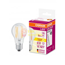 Лампа светодиодная LED STAR CLASSIC A 75 8W/827 230V FIL E27 FS1 4058075055339