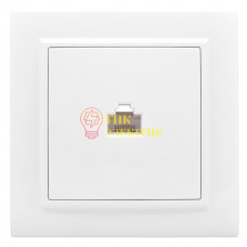 Розетка компьютерная 1-м СП Минск RJ45 бел. Basic ERK01-035-10 Розетка компьютерная 1-м СП Минск RJ45 бел. Basic ERK01-035-10