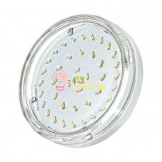 Лампа светодиодная PLED-ECO-GX53 6Вт таблетка 5000К CLEAR холод. бел. GX53 510лм 230В 4897062852090