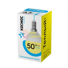 Лампа светодиодная LED BASIC GL45 6.5Вт 220В E14 3000К LkecLED6.5wGL45E1430