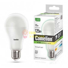 Лампа светодиодная LED15-A65/830/E27 15Вт грушевидная 3000К тепл. бел. E27 1280лм 170-265В 12196 / 12185
