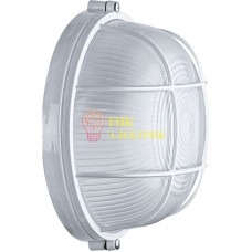 Светильник ЛОН 94 803 NBL-R2-60-E27/WH 1х60Вт E27 IP54 (аналог НПБ 1302 бел. круг с решеткой 60Вт) 94803