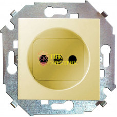 Механизм розетки 1-м СП Simon15 16А IP20 без заземл. сл. кость 1591431-031 Механизм розетки 1-м СП Simon15 16А IP20 без заземл. сл. кость 1591431-031