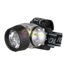 Фонарь налобный LED 5353 (19LED 4 режима; 3хR03 метал.) 10262