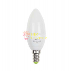 Лампа светодиодная PLED-ECO-C37 5Вт свеча 3000К тепл. бел. E27 400лм 230В 4897062855312
