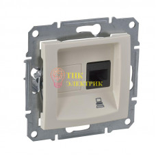 Механизм розетки комп. 1-м СП Sedna RJ45 беж. SDN4300147 Механизм розетки комп. 1-м СП Sedna RJ45 беж. SDN4300147